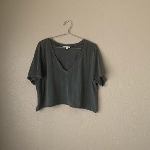 Distressed Cropped Tank